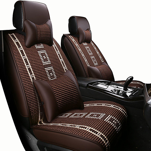 

Car Seat Covers Headrest & Waist Cushion Kits Black / Beige / Coffee Artificial Leather / synthetic fibre Business / Common For universal All years General Motors