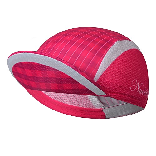 

Nuckily Cycling Cap / Bike Cap Visor UV Resistant Breathable Quick Dry Sweat-wicking Bike / Cycling Peach Spandex for Men's Women's Teen Adults' Road Bike Outdoor Exercise Recreational Cycling Grid