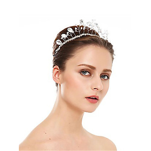 

Crystal / Rhinestone Headbands with Rhinestone / Crystal 1 Piece Wedding Headpiece