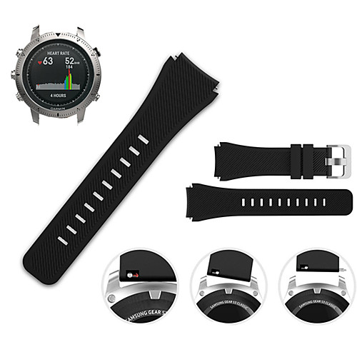 

Smart Watch Band for Garmin 1 pcs Sport Band Silicone Replacement Wrist Strap for Fenix Chronos 22mm