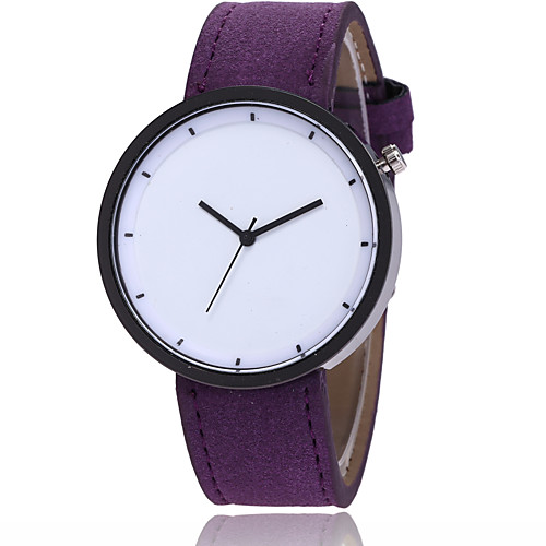 

Women's Quartz Watches Casual Fashion Black Red Orange TPU Chinese Quartz Pink Gray Purple Creative New Design Casual Watch 1 pc Analog One Year Battery Life / SSUO 377
