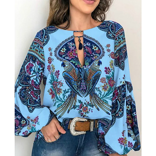 

Women's Plus Size 3D Shirt White / Blue / Red / Yellow