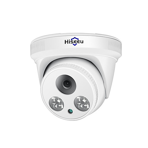 

Hiseeu HC612-3.6 PTZ 12 mp Dome Zoom Wired IP Camera Indoor Auto Day / Night Vision 2pcs Array Lights 3.6mm HD Lens IP66 Waterproof 360° Viewing Angle Home Security Camera