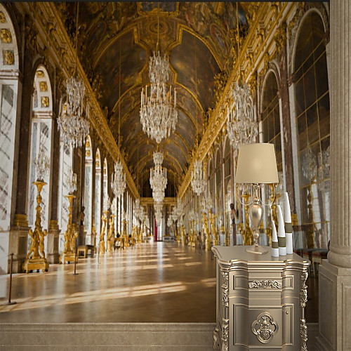 

Mural Wallpaper Wall Sticker Covering Print Adhesive Required 3D Effect Palace Canvas Home Décor