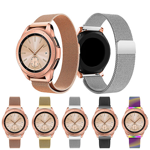 

Smart Watch Band for Samsung Galaxy 1 pcs Sport Band Milanese Loop Stainless Steel Replacement Wrist Strap for Samsung Galaxy Watch 42mm 20mm