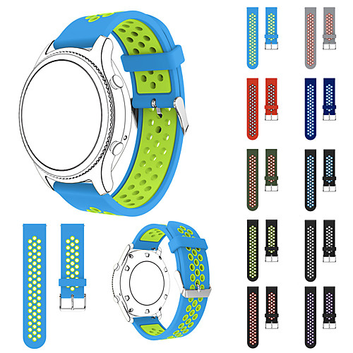 

Sport Silicone Watch Band Wrist Strap for Fossil Q Explorist HR Gen 4 / Fossil Q Explorist Gen 3 / Fossil Q Wander / Marshal Gen 2 / Fossil Hybrid / Gen 5 Smart Watch Bracelet Wristband