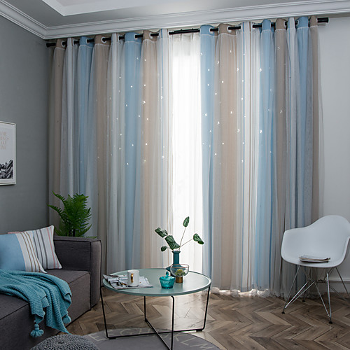 

Neoclassical Privacy One Panel Curtain Bedroom Curtains