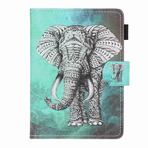 

Case For KOBO kobo clara HD Card Holder / Shockproof / Pattern Full Body Cases Animal Hard PU Leather