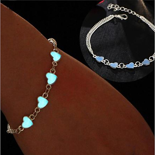 

Ankle Bracelet feet jewelry Women's Body Jewelry For Party Wedding Alloy Silver 1pc