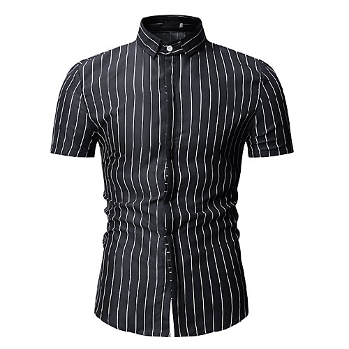 

Men's Shirt Floral Print Tops Streetwear Boho White Black Blue