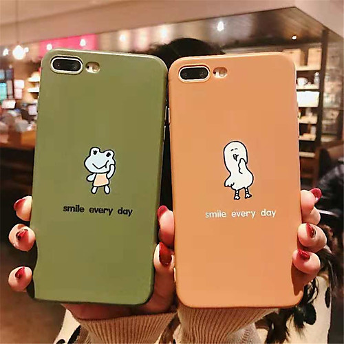 

Case For Apple iPhone XR / iPhone XS Max Pattern / Frosted Back Cover Cartoon Soft TPU for iPhone 6 6 Plus 6s 6S PLUS 7 8 7PLUE 8PLUS X XS