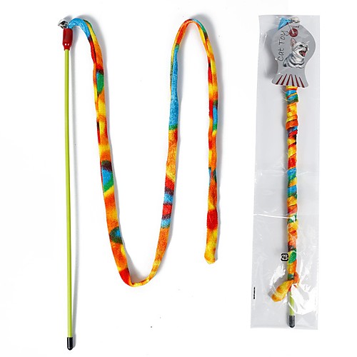 

Interactive Teaser Squeaking Toy Cat 1pc Pet Friendly Rope Cute Cartoon Toy Decompression Toys Acetate Gift Pet Toy Pet Play