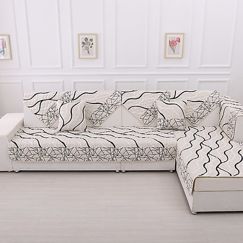 

Sofa Cushion Striped / Contemporary Quilted Polyester Slipcovers
