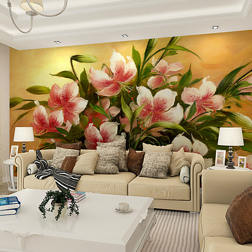 

Mural Wallpaper Wall Sticker Covering Print Adhesive Required Floral Flower Canvas Home Décor