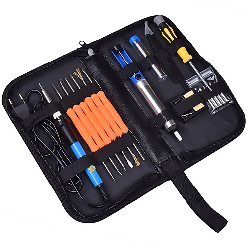 

Electric Soldering Iron Toolkit Set with Internal Thermal Adjustable Temperature 110v/220V 60W