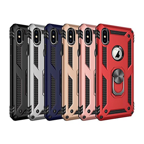 

Case For iPhone XS / iPhone XR / iPhone XS Max Shockproof / with Stand / Ring Holder Back Cover Butterfly / Armor TPU / PC For iPhone X/ iPhone 8 Plus/ 7 Plus / 6 Plus / iPhone 8 / iPhone 7 / iPhone 6