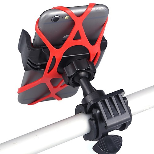 

Anti-Slip Silicone Bands Motorcycle/Bicycle Handlebar Cradle Mount Holder