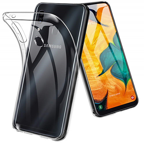 

Phone Case For Samsung Galaxy Back Cover A6 (2018) A6 (2018) A9 Star A8 2018 A8 2018 A7 Galaxy A9(2018) A10 A30 A50 Shockproof Ultra-thin Transparent Solid Color Soft TPU