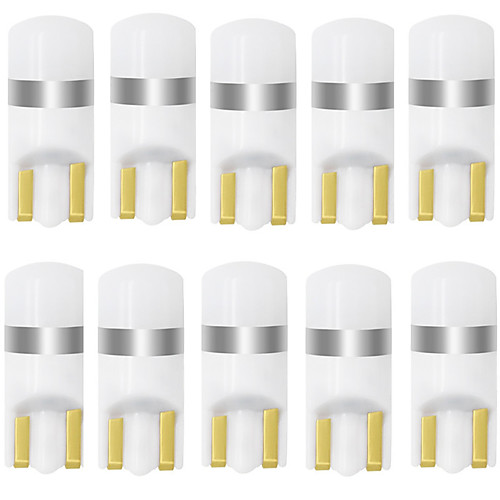 

10pcs T10 Car Light Bulbs 5 W SMD 3030 300-400 lm 1 LED License Plate Lights / Tail Lights / Interior Lights For universal All years