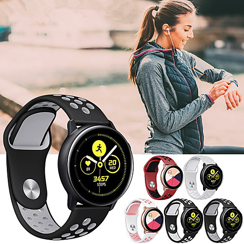 

Watch Band for Samsung Galaxy Watch 42 / Samsung Galaxy Active Samsung Galaxy Sport Band Silicone Wrist Strap