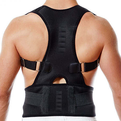 

Protective Gear for Gym Workout Muscle support Stretchy Breathable Nylon 1 Piece Daily Black