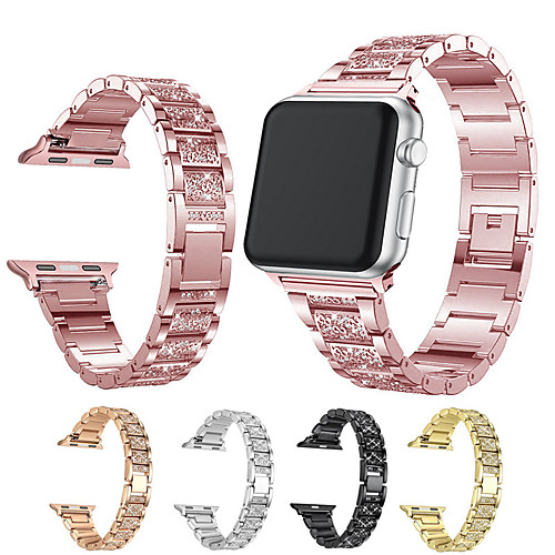 

Smart Watch Band for Apple iWatch 1 pcs Modern Buckle Stainless Steel Replacement Wrist Strap for Apple Watch Series SE / 6/5/4/3/2/1 38mm 40mm 42mm 44mm