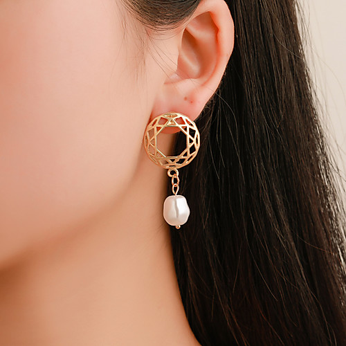 

Women's Earrings Holiday Wedding Birthday Romantic Earrings Jewelry Gold For Date Street Festival 1 Pair
