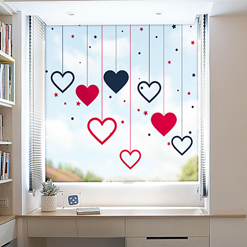 

Window Film & Stickers Decoration Contemporary / Geometric Character PVC(PolyVinyl Chloride) Window Sticker / Anti-Glare