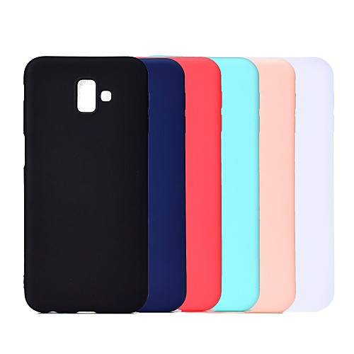 

Case For Samsung Galaxy J8 (2018) / J7 (2017) / J7 (2016) Frosted Back Cover Solid Colored Soft TPU