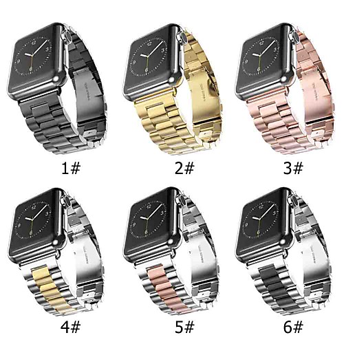 

Watch Band for Apple Watch Series 4/3/2/1 Apple Modern Buckle Stainless Steel Wrist Strap