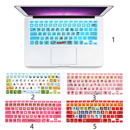 

Silicon Keyboard Cover For Apple MacBook Air 11'' / MacBook Air 13'' / MacBook Pro 13'' English / MacBook Pro 15'' / MacBook Pro 13'' with Retina display / MacBook Pro 15'' with Retina display