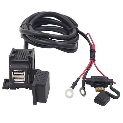 

Double USB Adapter Waterproof Motorcycle Charger for BMW Suzuki