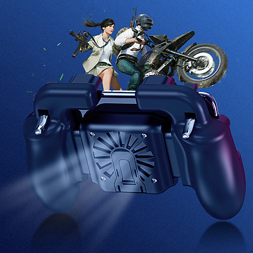 

H5 Wireless Game PUBG Mobile Controller Moblile Game Controller Game Accessories For Android / iOS Game Controller Free Fire Game Accessories Game Trigger for iPhone Samsung