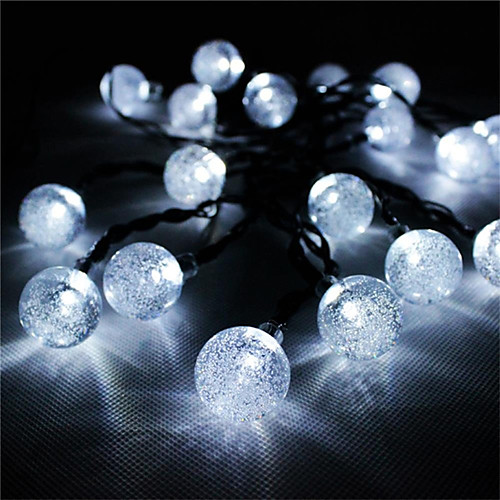 

Outdoor Solar String Light LED Solar Garden Light 1 set LED Lantern Solar Light String Outdoor String Lights 10m 50 Light Bubble Ball Outdoor Waterproof Light