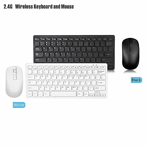 

LITBest GKM901 Wireless 2.4GHz Mouse Keyboard Combo Mini / Office Use Numeric Keyboard Number Keypad Office Mouse 1200 dpi