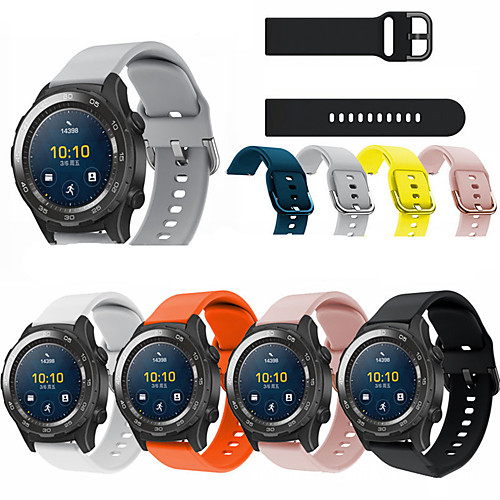 

Smart Watch Band for Huawei 1 pcs Sport Band Silicone Replacement Wrist Strap for Huawei Watch 2 20mm