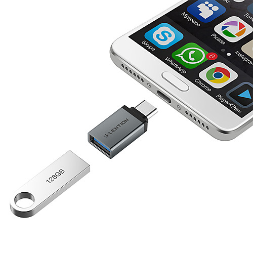 

lention cb-tp-c3 usb c адаптер otg usb 3.0 тип c к usb 3.0 для смартфона samsumg lg xiaomi huawei oneplus и т. д.