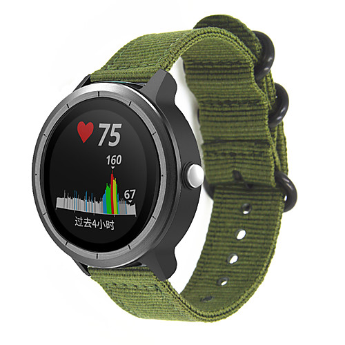 

Watch Band for Vivomove / Vivomove HR / Vivoactive 3 Garmin Sport Band Fabric / Nylon Wrist Strap