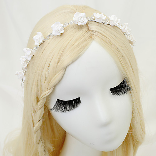

Other Material / Crystal Headbands with Crystal 1 Piece Wedding Headpiece