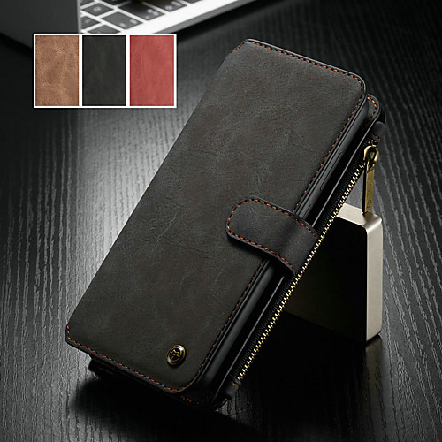 

Caseme Retro Classic Wallet Case For Huawei P30 P30 Pro huawei Mate 20 Pro Huawei P30 Lite Wallet Card Holder with Stand Full Body Cases Solid Colored Hard PU Leather