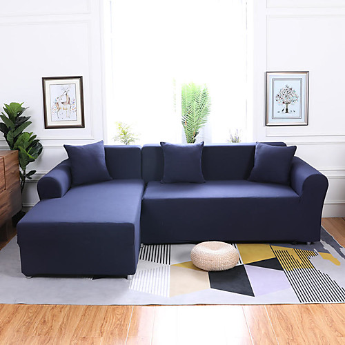 

Sofa Cover Stretch Cheap Couch Cover 1 Piece Feather Pattern Slipcovers Gray Soft Durable Slipcovers Spandex Jacquard Fabric Washable Furniture Protector