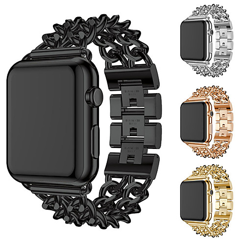 

Smart Watch Band for Apple iWatch 1 pcs Modern Buckle Stainless Steel Replacement Wrist Strap for Apple Watch Series SE / 6/5/4/3/2/1 38mm 40mm 42mm 44mm