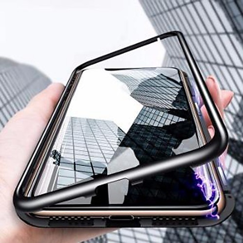 

Case For Apple iPhone XS / iPhone XR / iPhone XS Max Shockproof / Ultra-thin / Transparent Full Body Cases Solid Colored Hard Tempered Glass