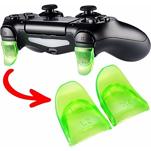 

Game Accessories 1 Pair/Set L2 R2 Trigger Expansion Button Kit for PS4 Controller Game Controller Replacement Parts