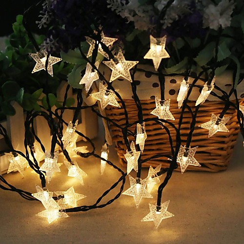 

Outdoor Solar String Light LED Solar Garden Light 1 set LED Lantern Solar Light String Outdoor String Lights 5 Meters 20 Lights Stars Stars Small Stars Five Stars Outdoor Waterproof Lights