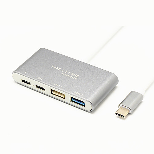 

Unestech DSZD5115-T805 G USB 3.0 Type C to USB 2.0 / USB 3.0 USB Hub 3 Ports High Speed / OTG / Support Power Delivery Function