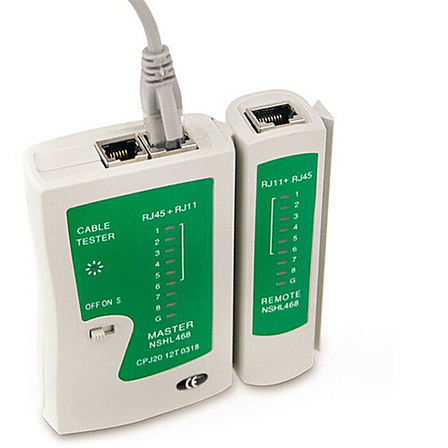 

Multi-Function RJ45 RJ11 Telephone Line Network Cable Tester