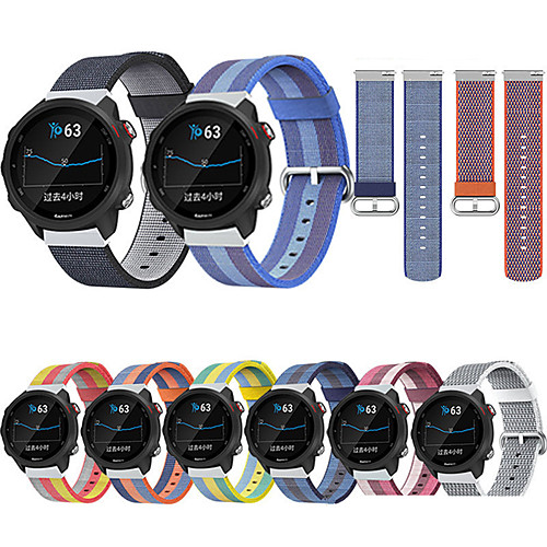 

Watch Band for Forerunner 245M Garmin Sport Band Fabric / Nylon Wrist Strap