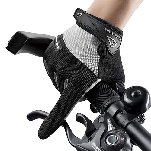 

Bike Gloves / Cycling Gloves Touch Gloves Anti-Slip Breathable Wearable Full Finger Gloves Sports Gloves Terry Cloth Black Red Blue for Adults' Outdoor Exercise Cycling / Bike