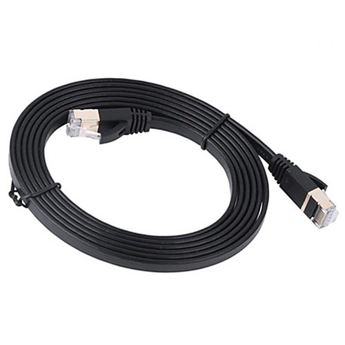 

Ethernet Cable CAT7 Network Cable Flat Cable Patch Cord 2M